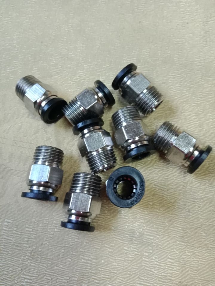 供應(yīng)不銹鋼直通快插接頭  單卡套接頭